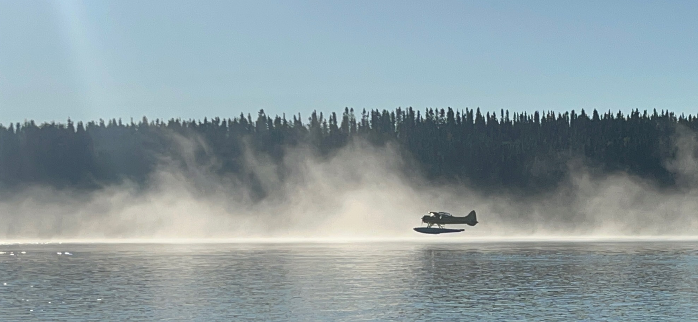 Fog's gone... Time to go.